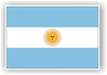 Pegatina Bandera Argentina - ban0007