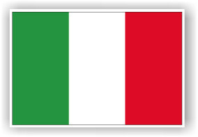 Pegatina Bandera Italia - ban0009