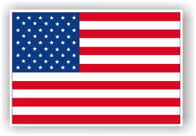 Pegatina Bandera Estados Unidos - ban0013