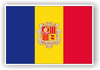 Pegatina Bandera Andorra - ban0028