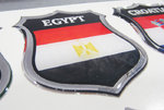 Pegatina 3D Escudo Egipto