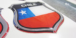 Pegatina 3D Escudo Chile