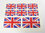 Pegatina Banderas Gran Bretaña Reino Unido 3D Relieve