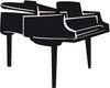 Pegatina Piano M0018